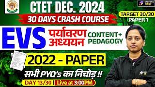 CTET Dec 2024 EVS Class | CTET Paper 1 EVS | CTET EVS For Paper 1  | CTET EVS by Mona Mam