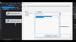 SSIS (04): Execute SQL Task, Variable - store the return value as variable