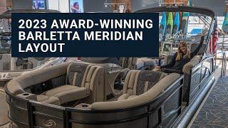 2023 Barletta Pontoons Award-Winning Meridian Layout