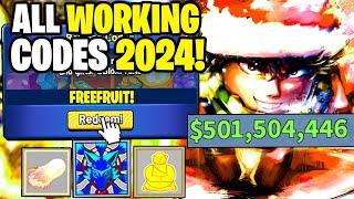 *NEW* ALL WORKING CODES FOR BLOX FRUITS IN 2024! ROBLOX BLOX FRUITS CODES