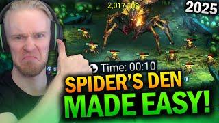 BEST F2P SPIDER'S DEN TEAMS - Best Champs and Tips (2025) - Raid Shadow Legends Guide