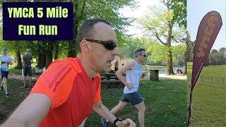 YMCA 5 Mile Fun Run 2018 | Race VLOG | Here We Are Running