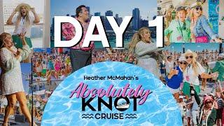 Let the Fun Begin! | Heather McMahan's Absolutely Knot Cruise | Day 1 VLOG