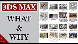 #1 | 3DS MAX | WHAT AND WHY | 3ds Max vs Other Softwares @DeepakVerma_cad