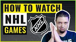 How To Watch NHL Games  Live From Anywhere in 2024 