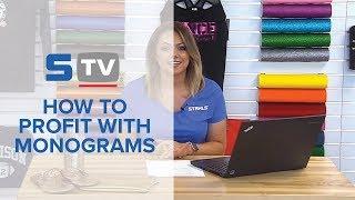 How to Profit with Monograms