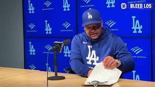 Dodgers Pregame: Dave Roberts Provides Update on Roki Sasaki's Injury & Kershaw's Return