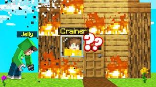 I BURNED Down My FRIENDS HOUSE By ACCIDENT! (Minecraft)