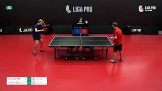 Резников Михаил - Харченко Евгений Лига Про настольный теннис / Россия / LIGA PRO Table Tennis