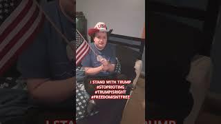 I STAND WITH TRUMP  #riot #TRUMP #trump2024 #trump2028 #america #usa #freedomisntfree #deportes