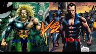 Dc vs Marvel - Aquaman vs Namor