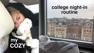 My Night-In Routine at College (vlog) | Margot Lee