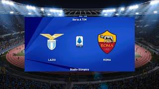 Lazio vs AS Roma | Stadio Olimpico | 2021-22 Serie A | PES 2021