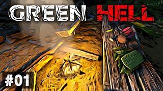 Green Hell #01 - Es ruft die Grüne Hölle  Permadeath Lets Play Deutsch