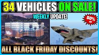 GTA 5 ONLINE WEEKLY UPDATE! EVERYTHING NEW! ALL BLACK FRIDAY DISCOUNTS!