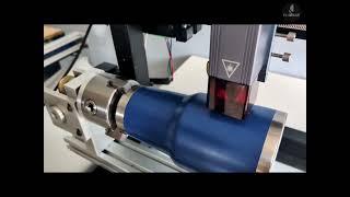 CNC - Grabado de un termo con láser y rotativo