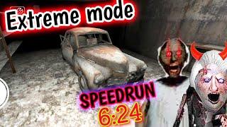 Granny 1.8 - World Record (6:24), Extreme mode Car Escape