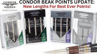 Condor BEAK Darts Points Update BEST EVER DARTS POINTS IN NEW LENGTHS