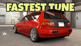 CSR2 Honda Civic 1.5 VTEC Fastest Tune & Shift Pattern