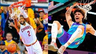 NBA "Rare Unforeseen Dunks" MOMENTS