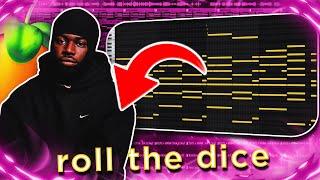 Making a Simple 4batz Type Beat In The Style Of 'roll the dice' From Scratch (FL Studio 21)