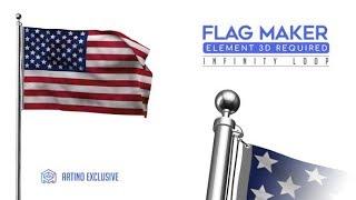 Flag Maker (After Effects template)