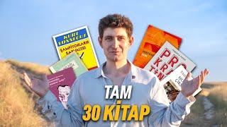 Bu YAZI MUHTEŞEM Kılacak 30 Kitap Önerisi