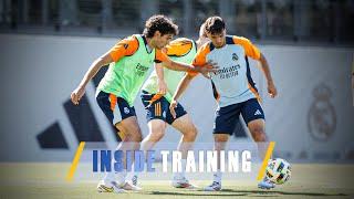 First training session of the week! | Real Madrid City