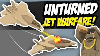 INSANE JET WARFARE - Unturned PVP (Pilot RP)