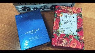 Распаковка посылки из MakeUp. Ароматы Versace Eros и Blossom Roses от ВI-ES.  Выгодная покупка.