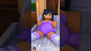 Help APHMAU at the HOSPITAL & Baby Challenge  #minecraft #monsterschoolchallenge #animation