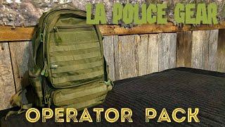 LA Police Gear Operator Backpack Gear Review