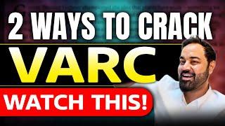 2 Ways To Crack VARC | Topics To Target For 99%ile In VARC | CAT Exam VARC Strategy #catexam #varc