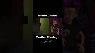 Toy Story / The Avengers - Trailer 1 Mashup #shorts #avengers #mcu #disney