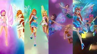 Winx Club: All 3D/CGI Transformations - Enchantix to Mythix!