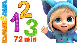 Numbers and Counting Songs Collection | Nursery Rhymes and Baby Songs from Dave and Ava