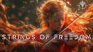 "STRINGS OF FREEDOM" Pure Dramatic  Most Powerful War Violin Epic Orchestral