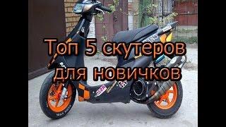 ТОП 5 скутеров для новичков