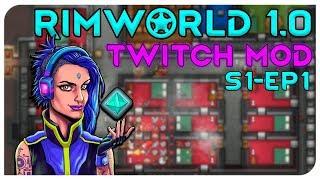 S1-Ep1 [Rus] Обзор мода Twitch Stories Mod Rimworld 1.0 Стрим