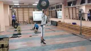 57 кг толчок