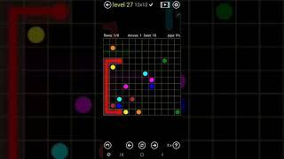 How To Solve Flow Free Extreme Pack Level 27 12x12 Hardest Board Walk Through Solution Walkthrough