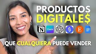 10 Productos Digitales que Puedes Vender Online para Ganar Dinero por Internet