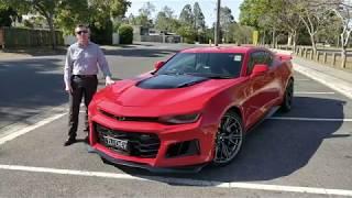 Test Driving the Chevrolet Camaro ZL1 at Motorama Holden