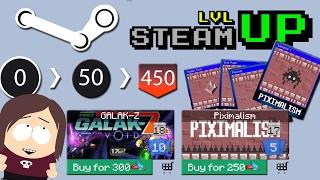 Steam LVL UP || Easily Trade Unwanted Cards for Full Sets to Level Up on Steam!