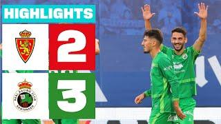 REAL ZARAGOZA 2 - 3 REAL RACING CLUB | HIGHLIGHTS LALIGA HYPERMOTION