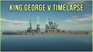 I Built a Battleship in Minecraft! King George V-class (1939)