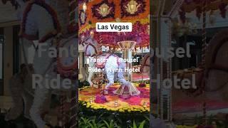 Magical Carousel at Wynn Las Vegas #LasVegas #MagicalMoments #LuxuryTravel #VegasVibes #WynnHotel
