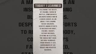 Colonel Shaw's Sacrifice: Defying Prejudice in Death  | A Father's Powerful Decision