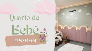 TOUR QUARTO BEBÊ MENINA | COMPRAS BEBE SHOPEE | TRANSFORMANDO QUARTO BEBÊ COM A SHOPEE