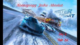 NFS No Limits Winter Pursuit Koenigsegg Jesko Absolut Day 6 (Thin Ice)